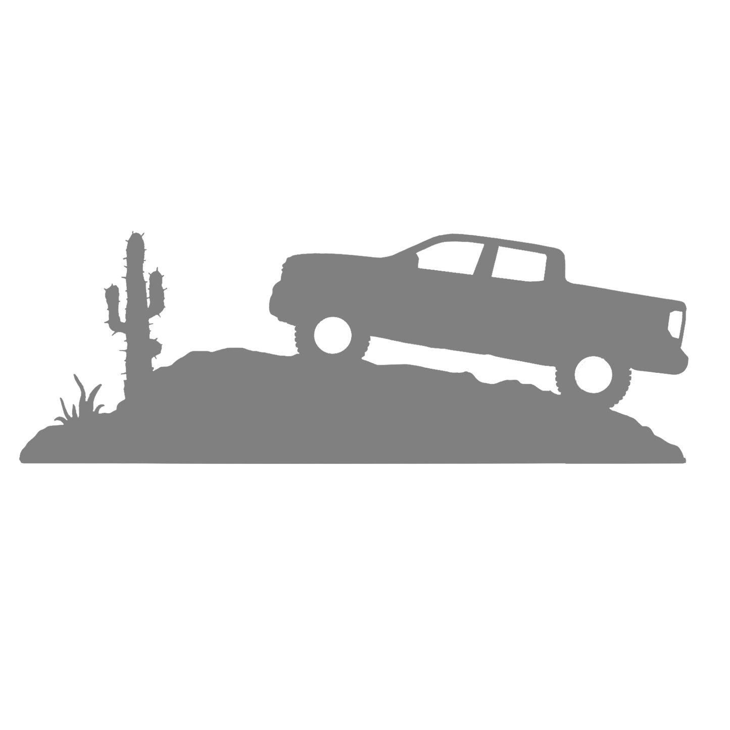 Desert Truck Sticker