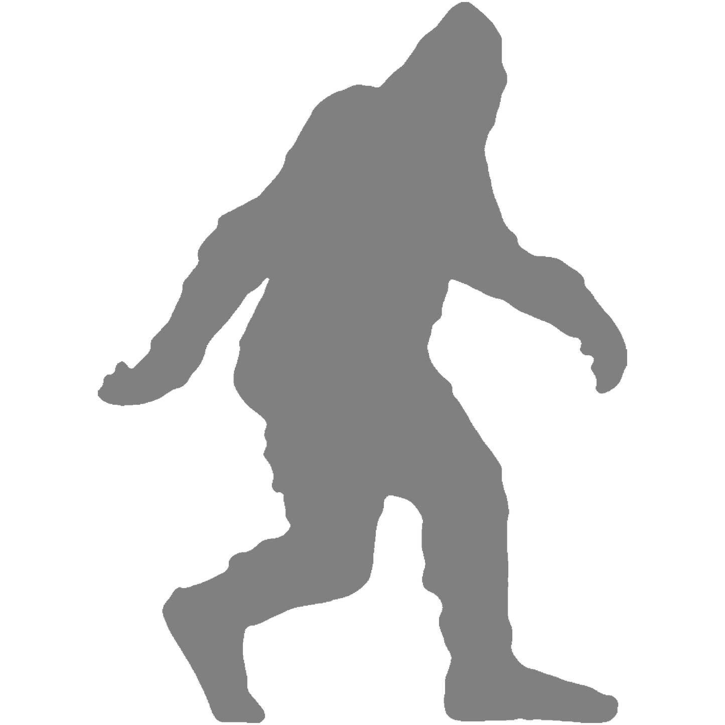 Bigfoot stroller, Sasquatch, Yeti, Walking Stickers