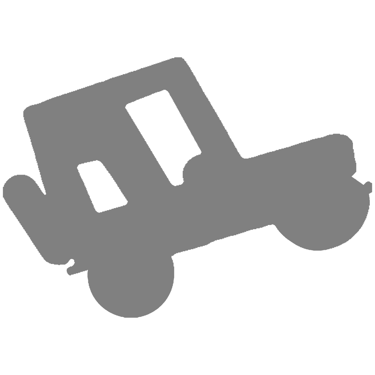 Offroad Car Climb Sticker