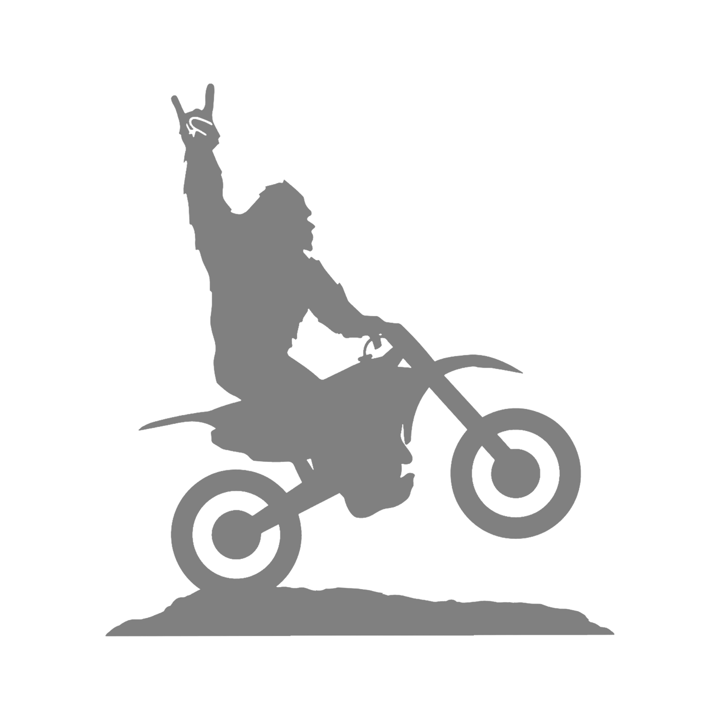 Bigfoot Rider Sticker