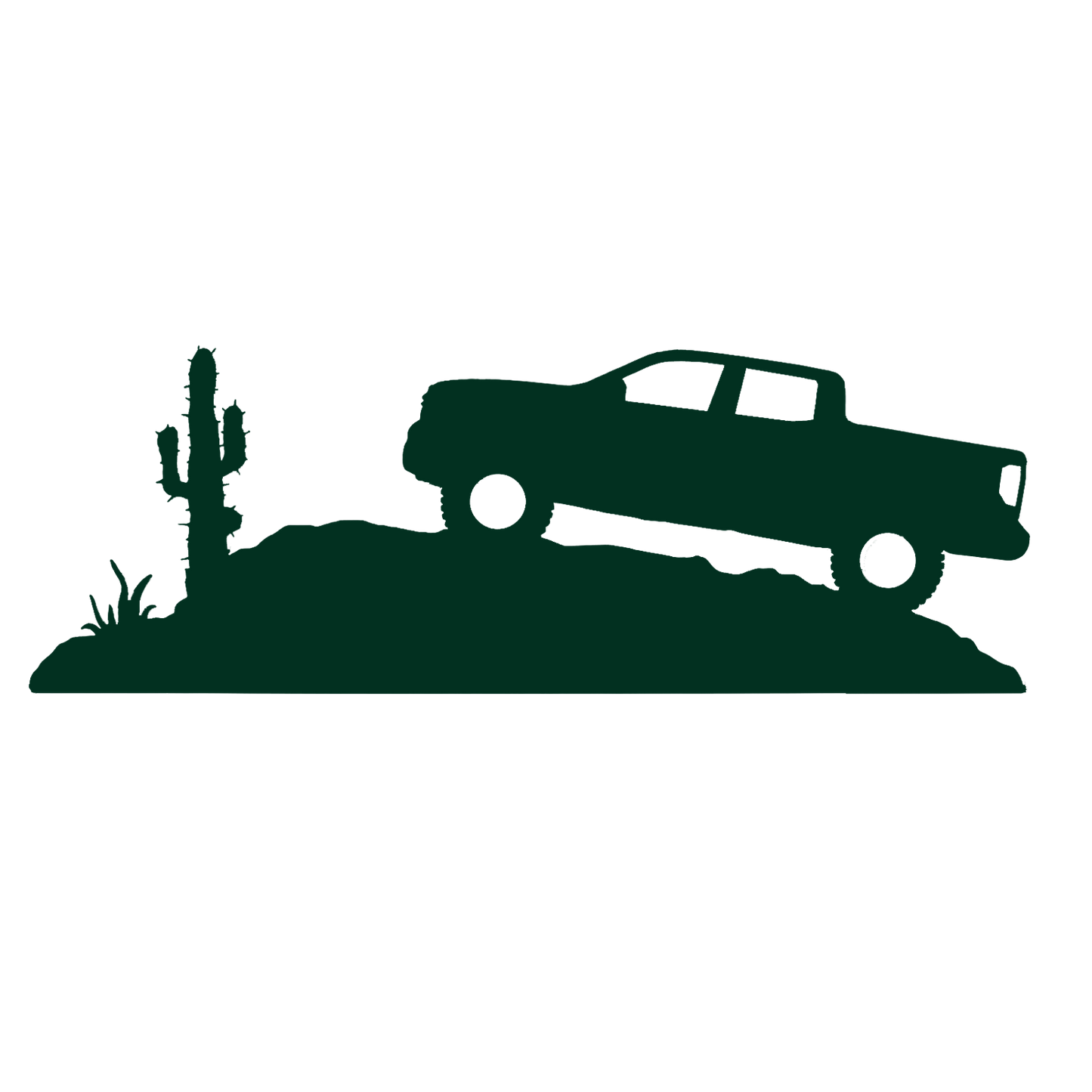 Desert Truck Sticker