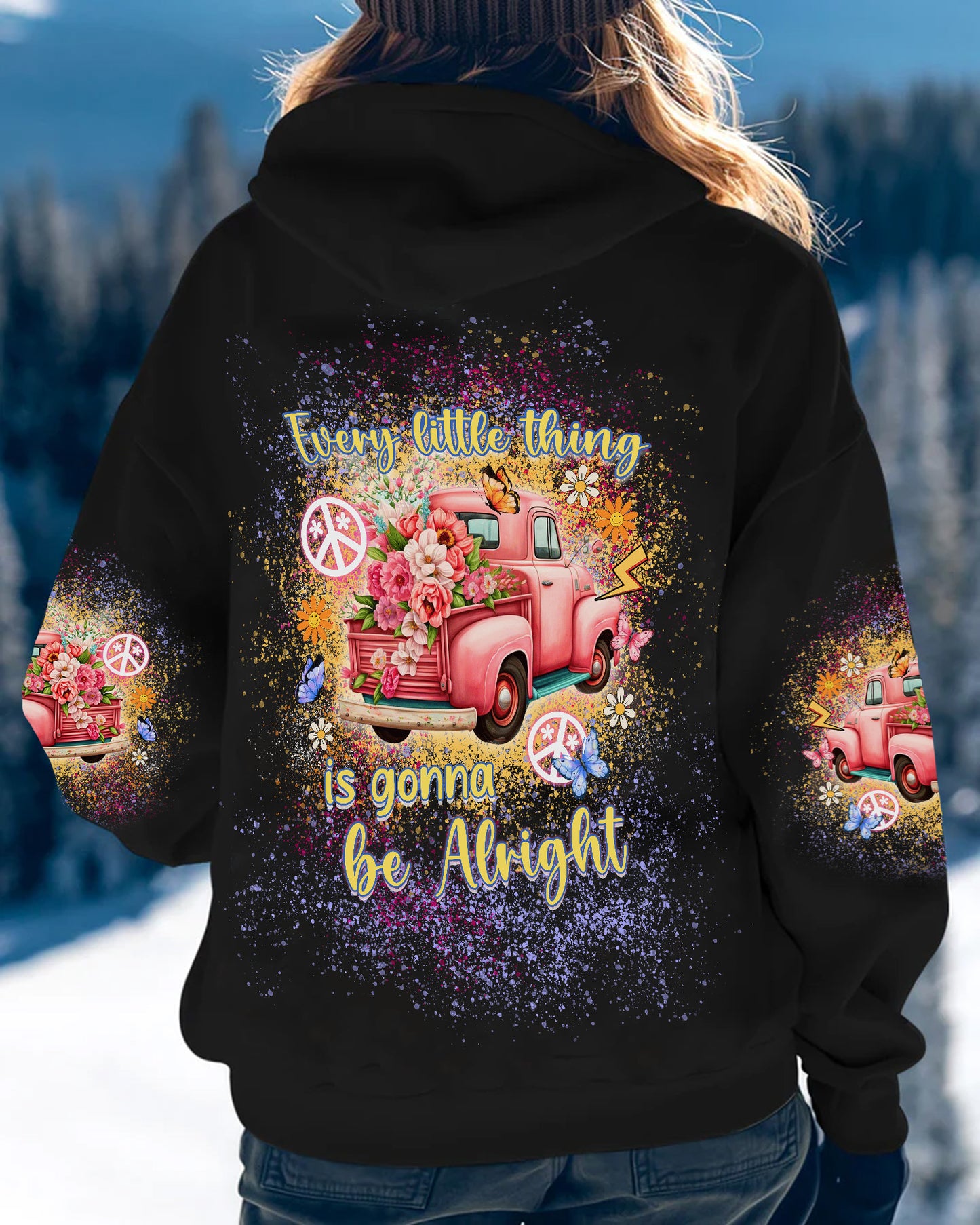 Every Little Thing Is Gonna Be Alright - Personalized All Over Print Shirt