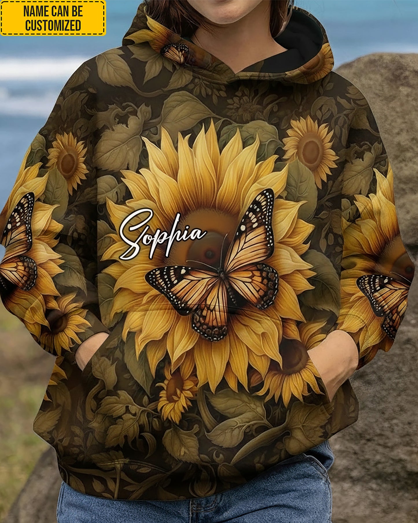 Beautiful Sunflower - Personalized All Over Print Shirt