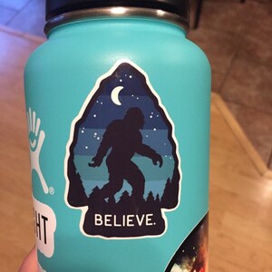 Bigfoot Believe Stickers