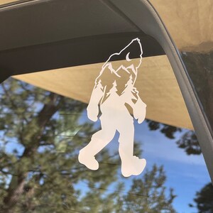 Sasquatch Mountain Vinyl Stickers