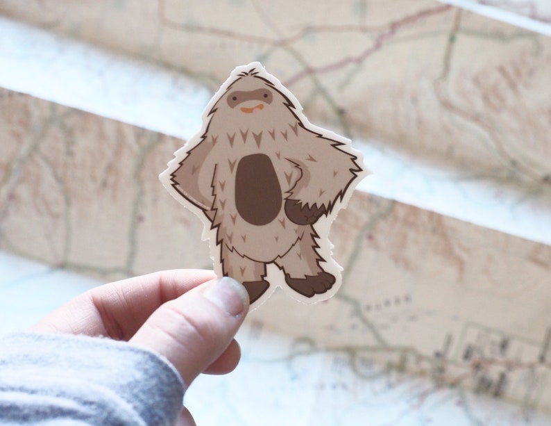 Confident Bigfoot Stickers