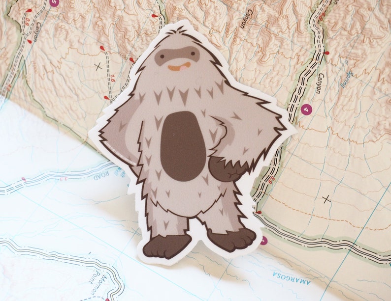 Confident Bigfoot Stickers