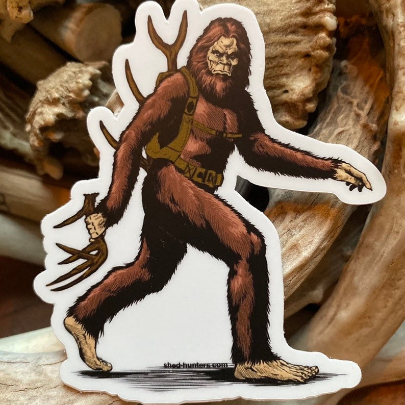 Shedsquatch Deluxe Sticker