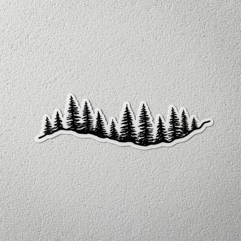Pine Line Sticker