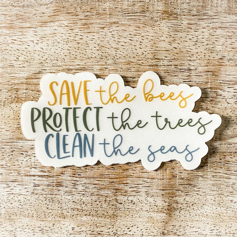 Protect the Trees Sticker
