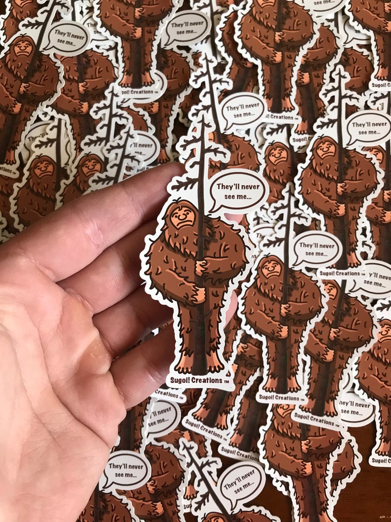 Bigfoot Stickers