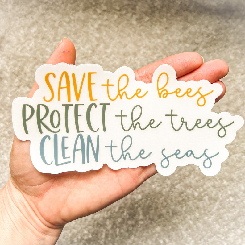 Protect the Trees Sticker