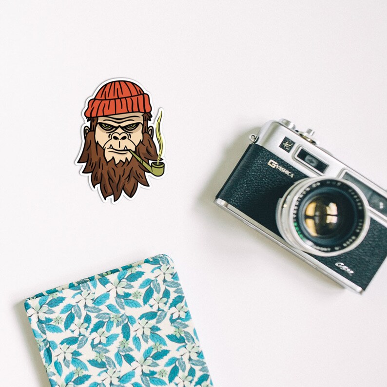 Pipe Smoking Sticker