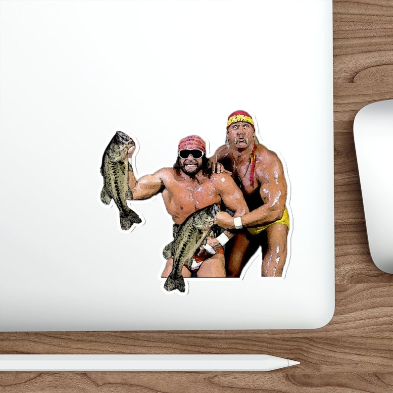 Funny Fishing Sticker