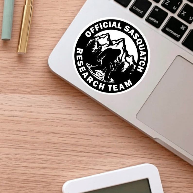 Official Sasquatch Research Team Stickers