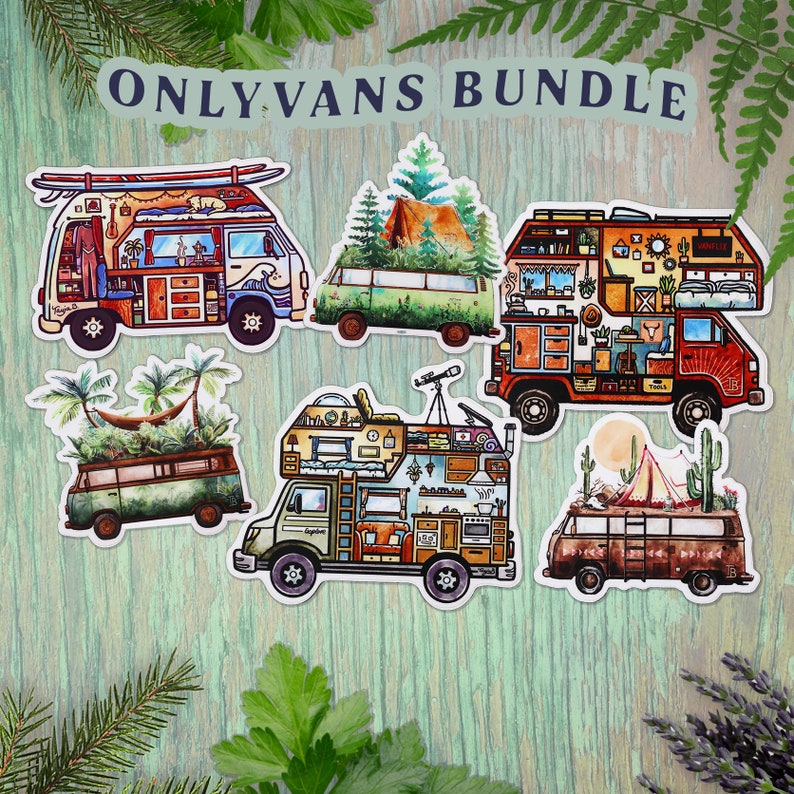 BOHO VAN Sticker