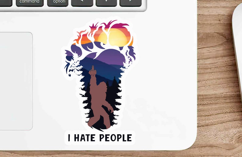 Bigfoot Gifts Sticker