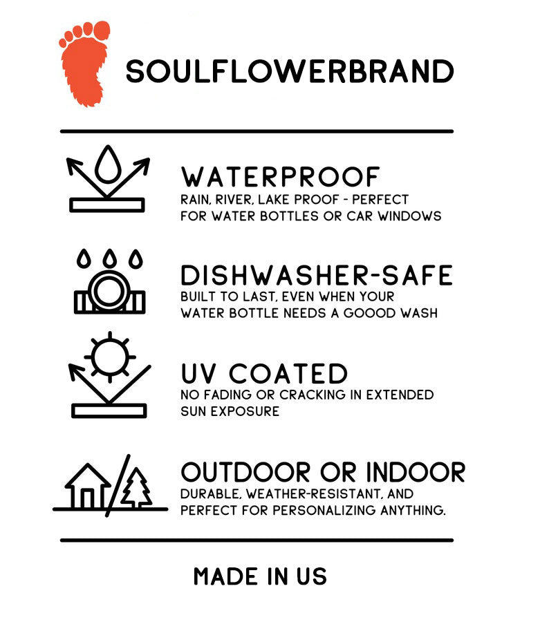 Sasquatch Backpacking Stickers