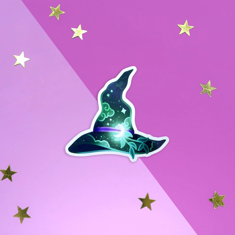 Witches Hat Sticker
