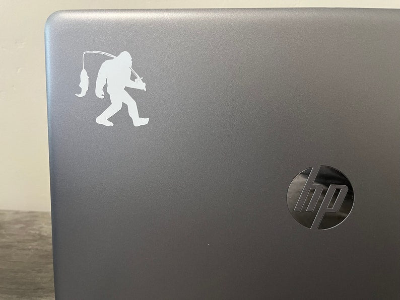 Bigfoot Fishing Stickers