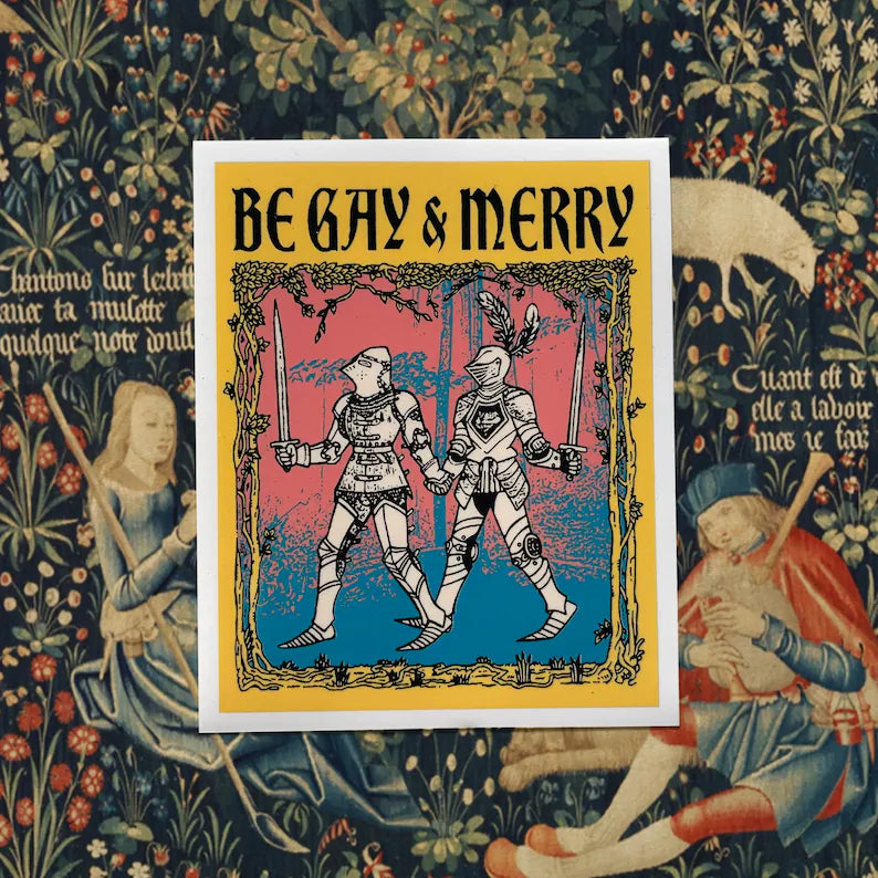 Be Gay & Merry Sticker