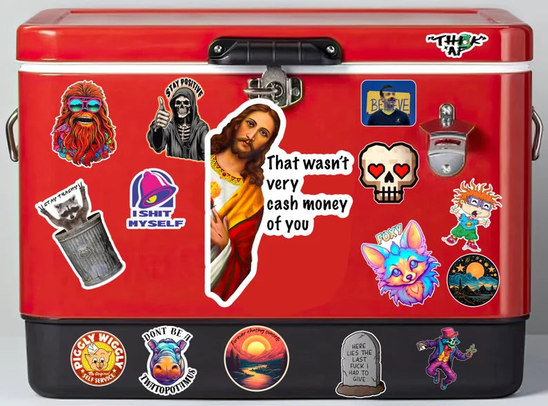 That Wasn't Very Cash Money Of You - Jesus Sticker