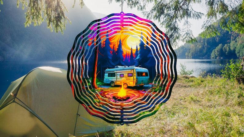 RV Camping Wind Spinner