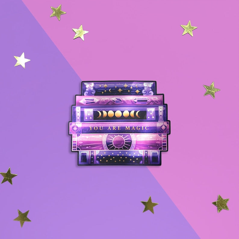 Magical Bookstack Sticker