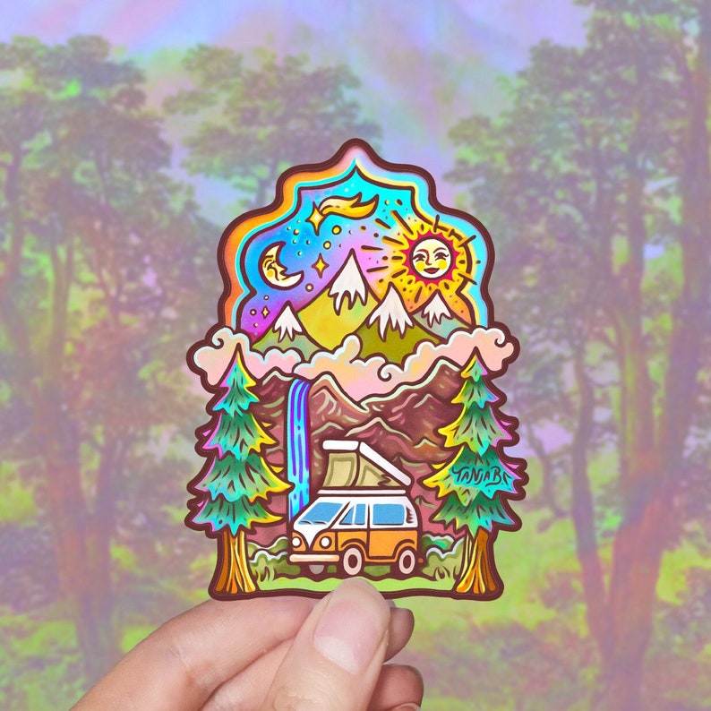 GLORY OF NATURE Sticker