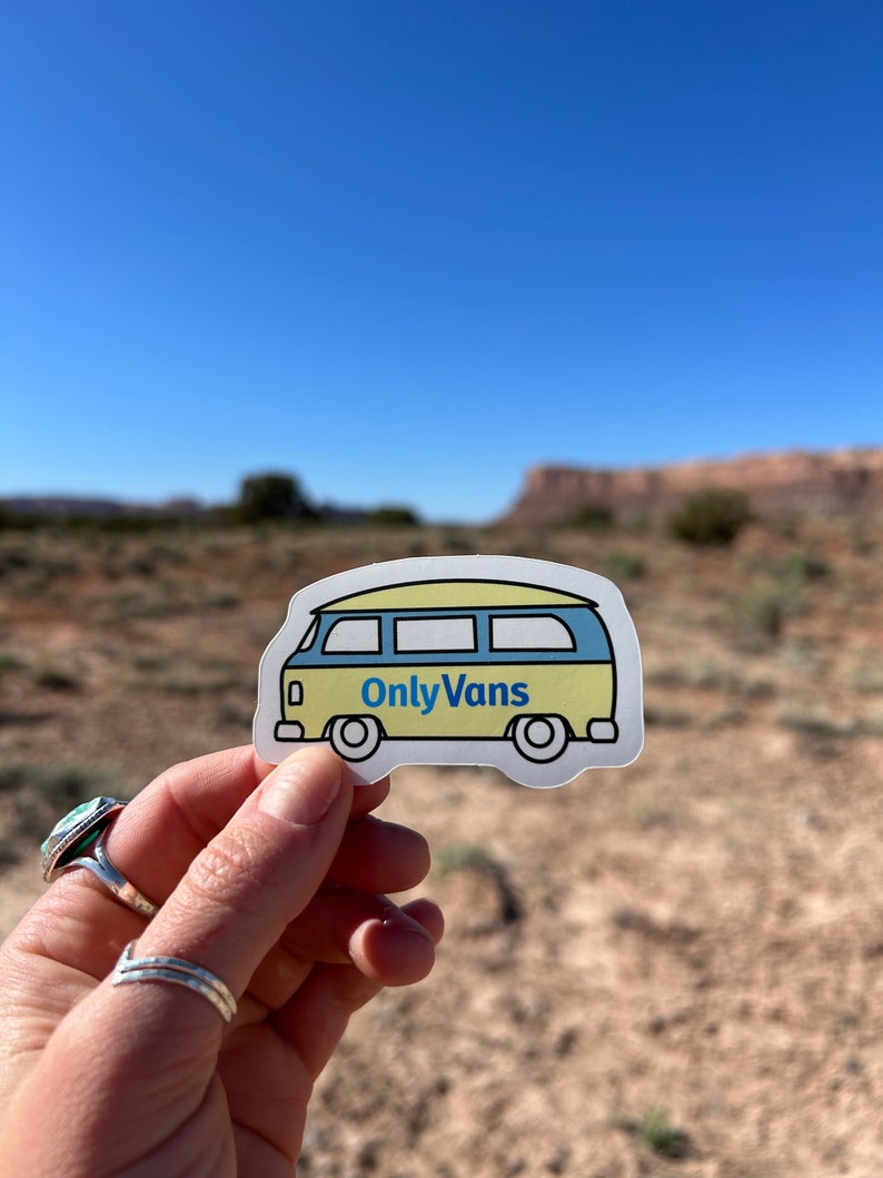 Only Vans - Vinyl Sticker