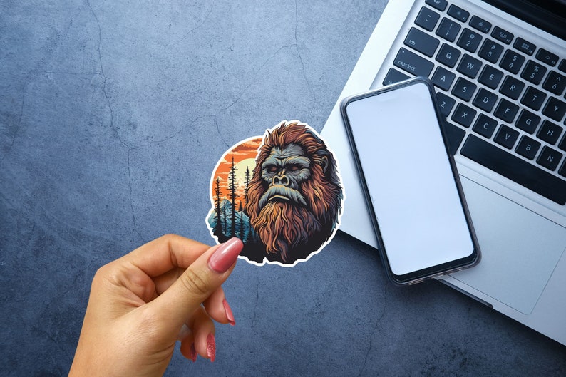 Bigfoot Forest Adventure Sticker