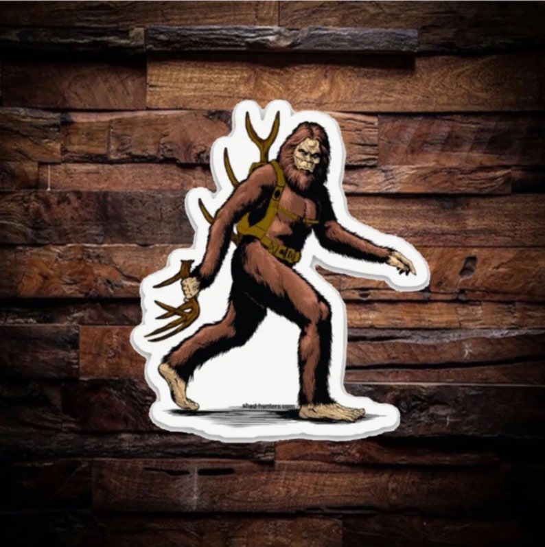 Shedsquatch Deluxe Sticker