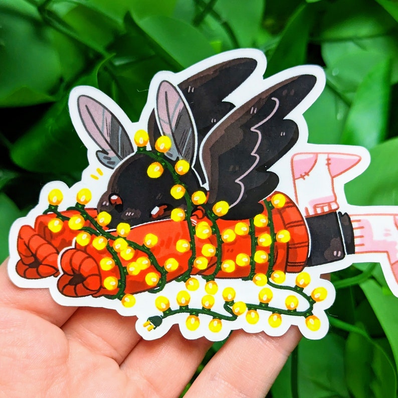 Mothman Sweater Weather Sticker