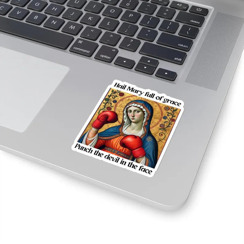 Hail Mary Full of Grace Sticker