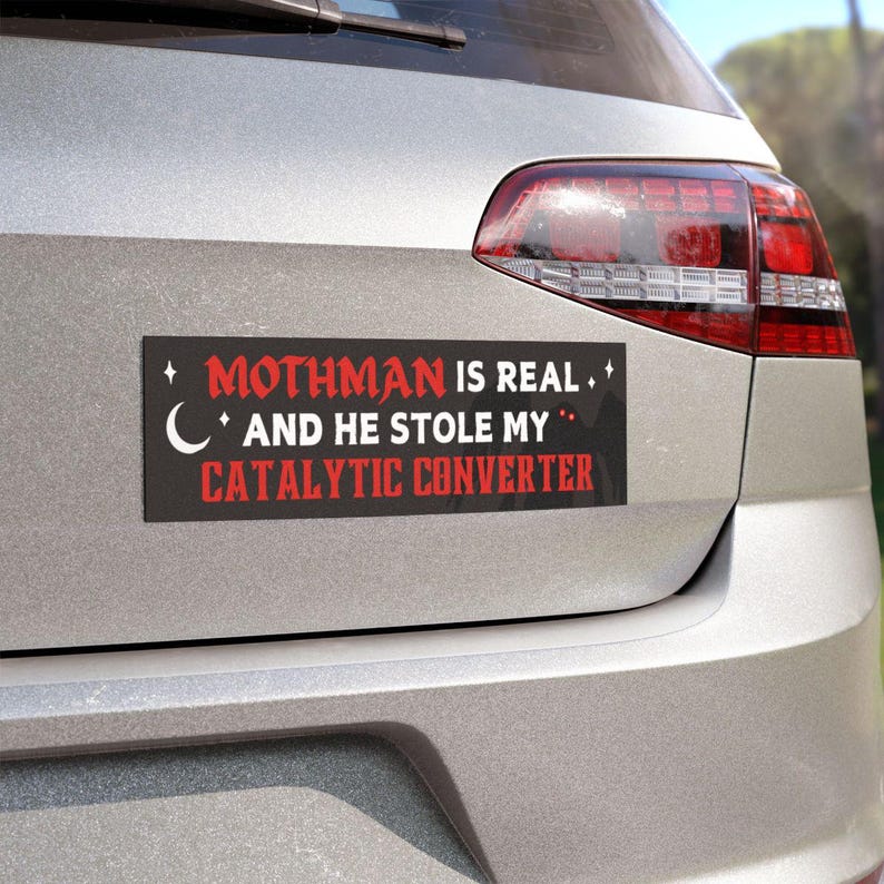 Mothman Is REAL Sticker