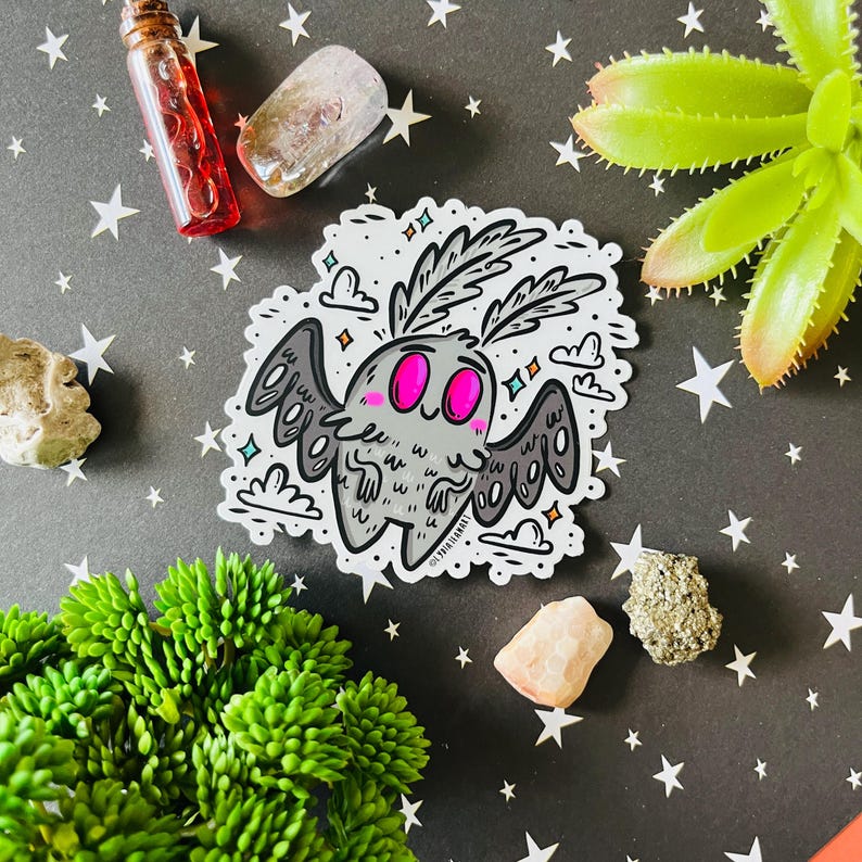 Mothman Cute Sticker