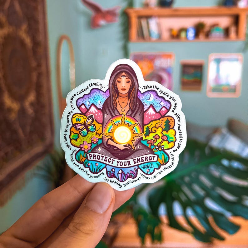 PROTECT YOUR ENERGY Sticker