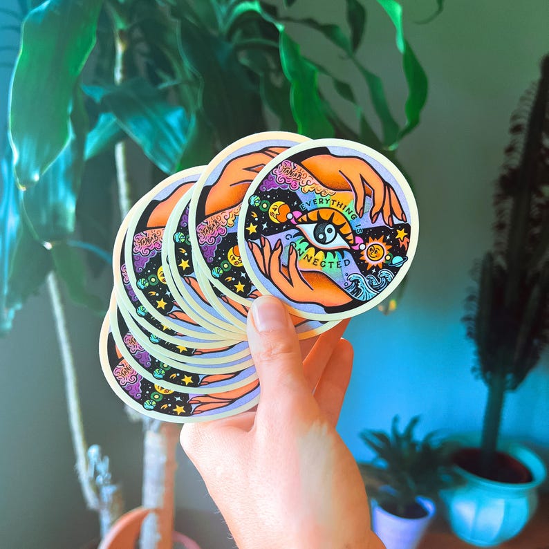 EVERYTHING IS CONNECTED Sticker