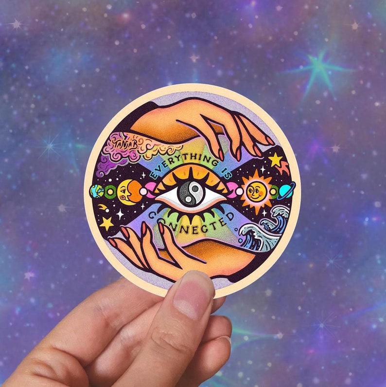EVERYTHING IS CONNECTED Sticker
