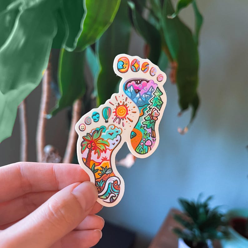 FOOTPRINTS Sticker