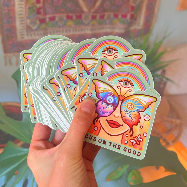 FOCUS on the GOOD Sticker
