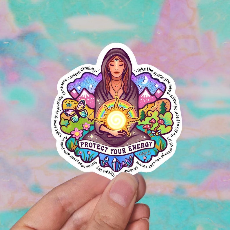 PROTECT YOUR ENERGY Sticker
