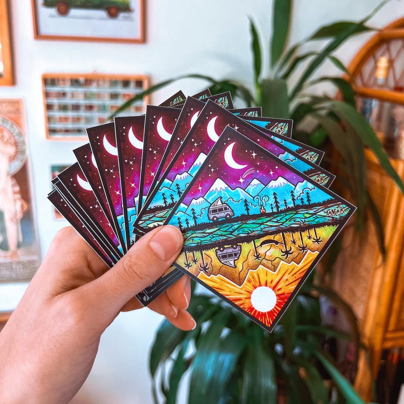 TIME AND PLACE Sticker
