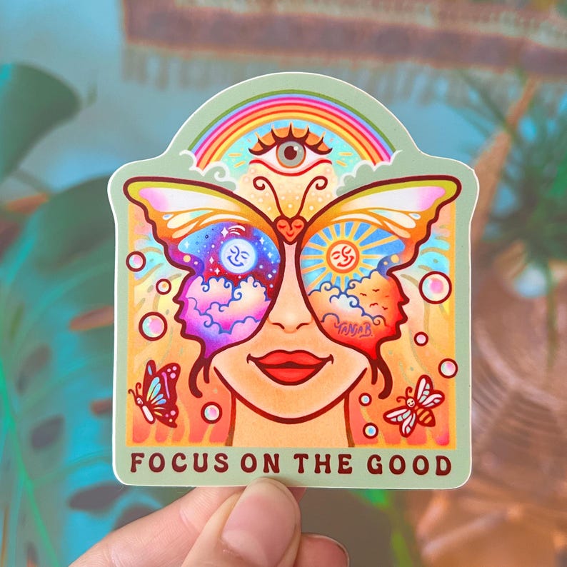 FOCUS on the GOOD Sticker