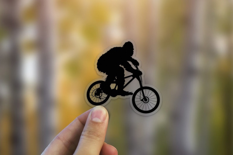 Sasquatch Mountain Bike Stickers
