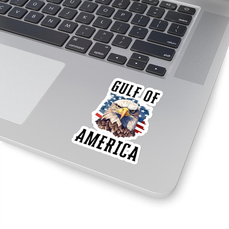 Gulf of America Funny Parody Sticker