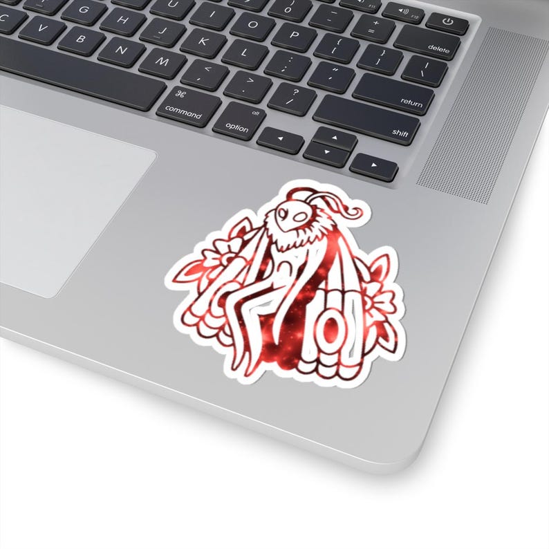 Mothman Kiss-Cut Sticker