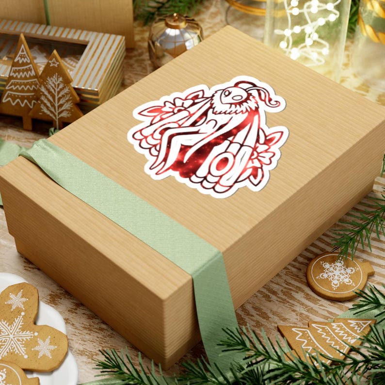 Mothman Kiss-Cut Sticker
