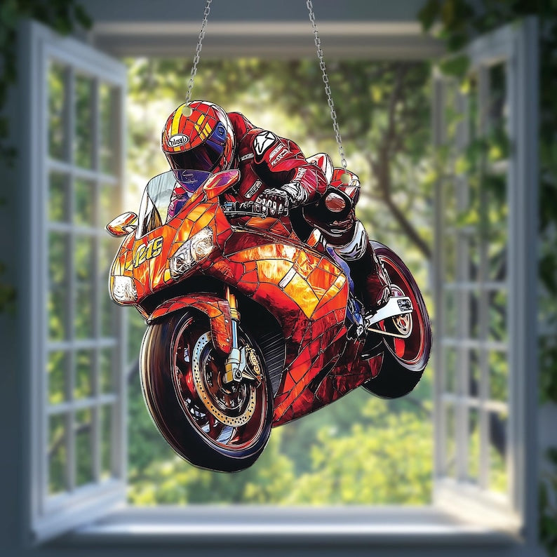 Sport Bike Acrylic Window Handing