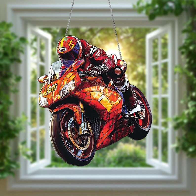 Sport Bike Acrylic Window Handing